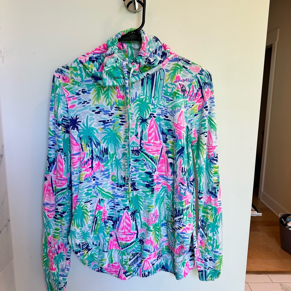 Lilly Pulitzer cowl neck